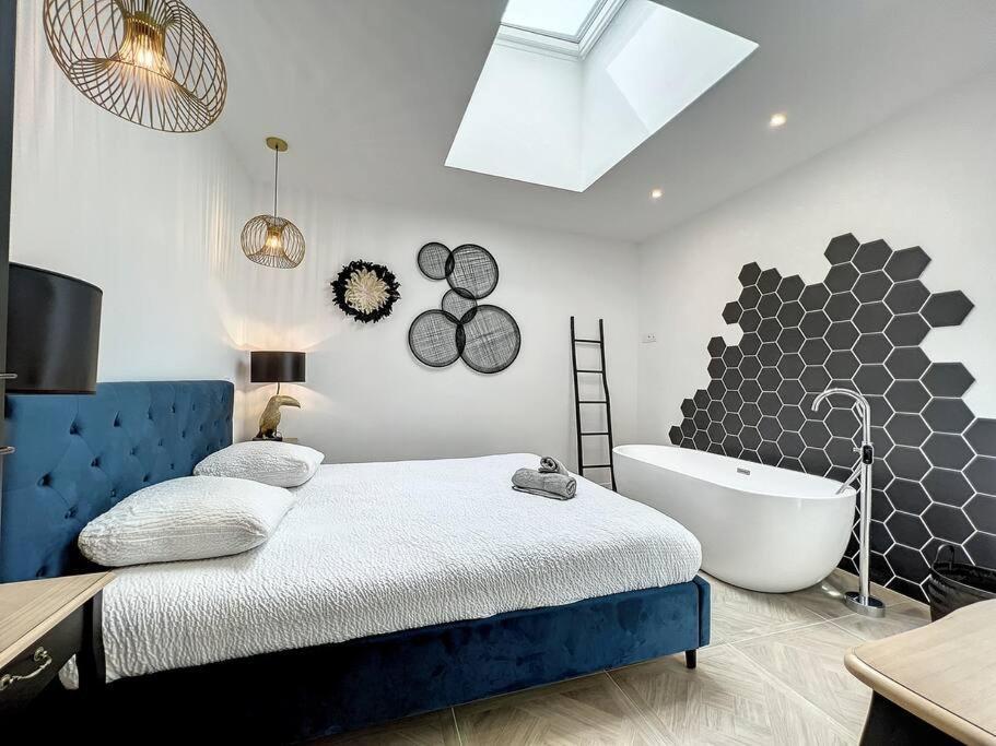 Ferienwohnung Loft Raffine Et Chic Au Calme Proche Du Centre De Beziers Et Des Plages Boujan-sur-Libron Exterior foto