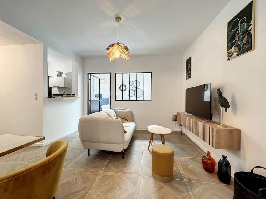 Ferienwohnung Loft Raffine Et Chic Au Calme Proche Du Centre De Beziers Et Des Plages Boujan-sur-Libron Exterior foto